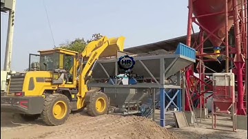 QT6-15 complete fully automatic concrete cement block making machine cement silo batching plant