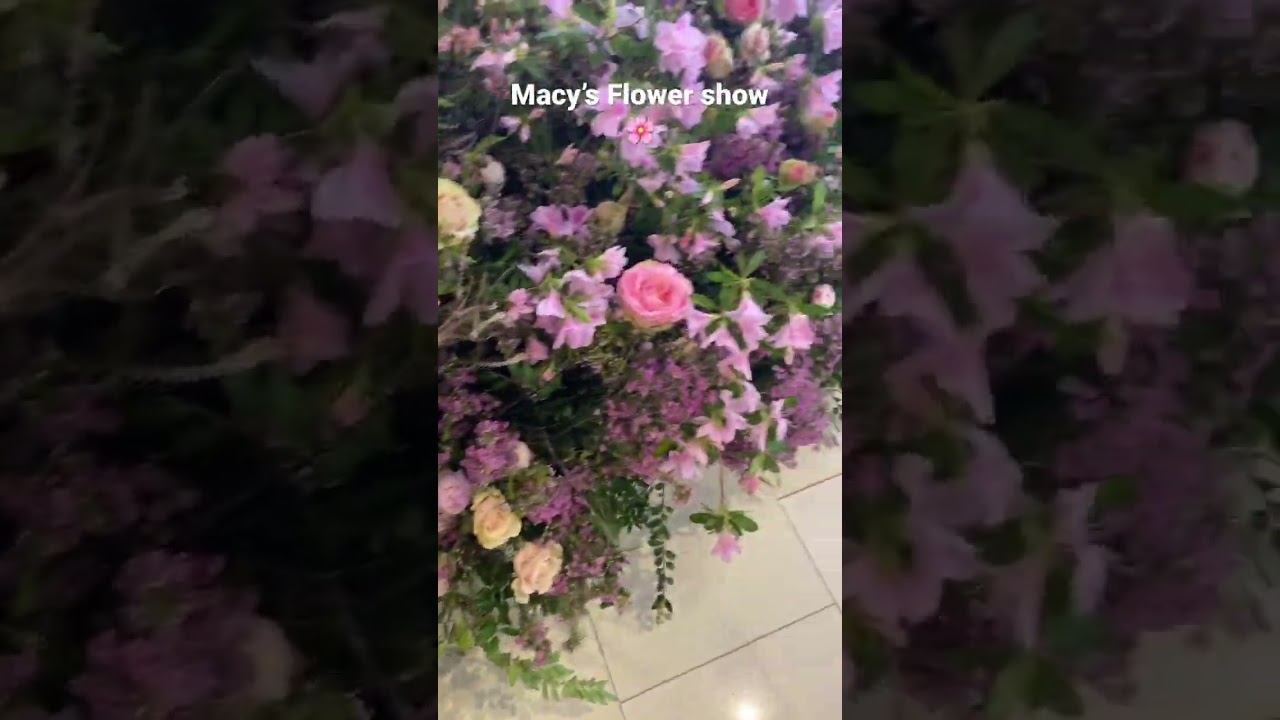 Flower power at Macy’s 