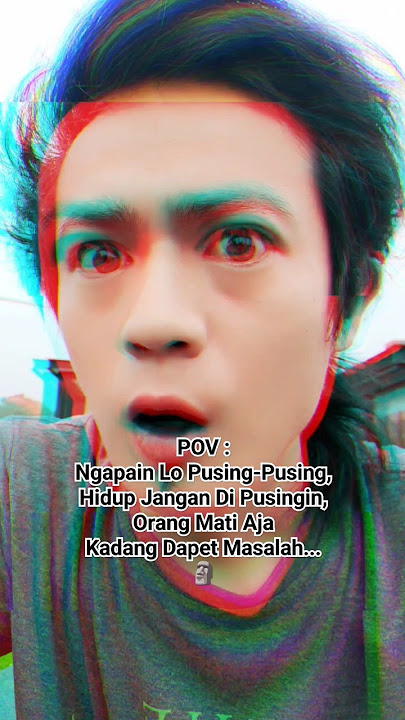 Hidup Jangan Di Pusingin🤪 #deniecool #komedi #shorts #tiktok #bacot #bacotan #bacotsantuy