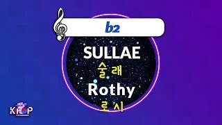 [KPOP MR 노래방] 술래 - 로시 (b2 Ver.)ㆍSULLAE - Rothy