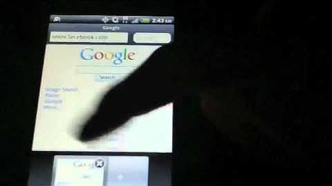 Opera Mobile for Android (Mobile Web Browsers 2 from 3)