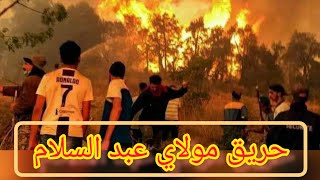 حريق جديد بمولاي عبد السلام و بني عروس بإقليم العرائش