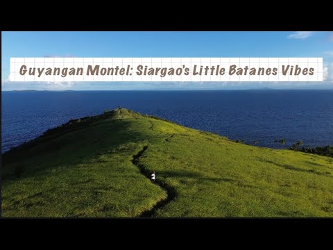 the beautiful scenery of Guyangan Montel Corregidor Siargao ( the little batanes vibes)