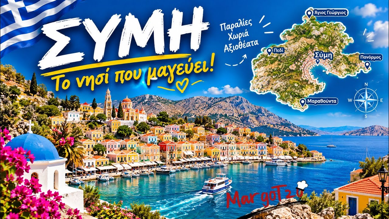 Σύμη, το νησί που μαγεύει τους πάντες 🏝️ | Symi island in Greece 🇬🇷 | Amazing island for holidays – Video