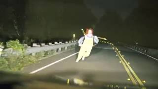 Killer Clown Gets Beat UP & Run Over By A CAR - KILLER CLOWN SIGHTING