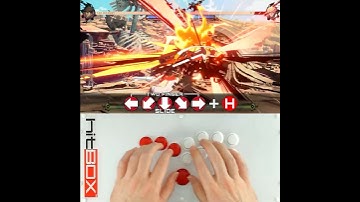 Sliding method half-circles #HitBox #HowToHitBox #Leverless #GGST #GuiltyGearStrive