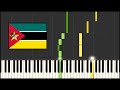 Mozambique National Anthem - Pátria Amada (Piano Tutorial)