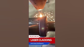 Laser Cladding for Plug Valve  #antiwear #lasercladding