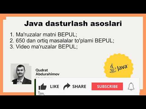 Video: Java-da concat nima?