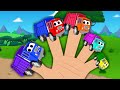Ralph and rocky | Garbage Truck Finger Family
