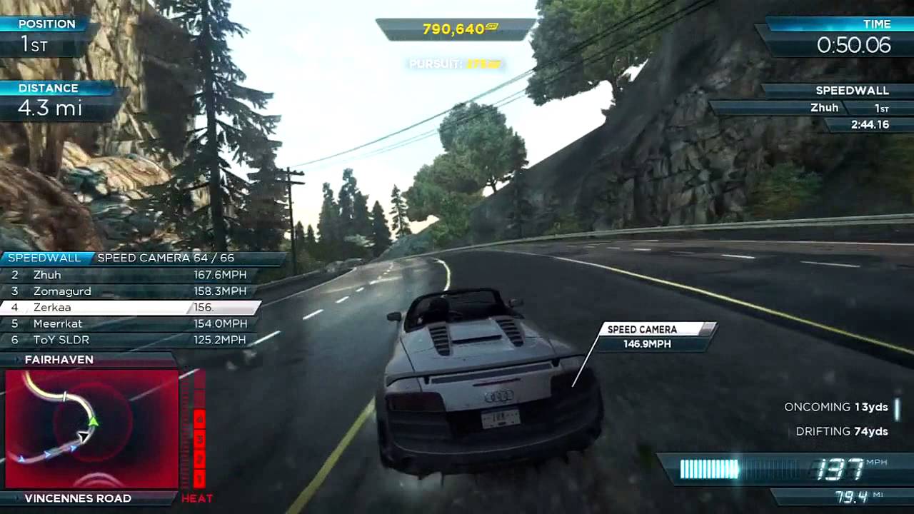 Need For Speed Most Wanted 12 Most Wanted 7 Race Nfs001 Youtube