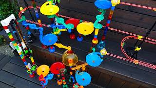 The worlds most INSANE outdoor marble run race competition
