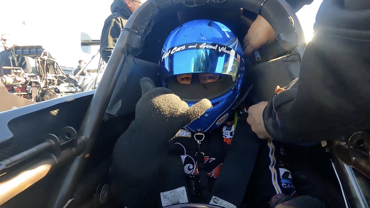 Go in the pits with Krista Baldwin at her first race of the year - YouTube