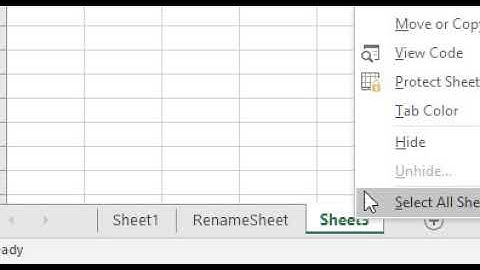 Rename an Excel Worksheet Using Double Click