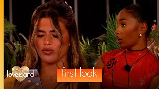 First Look Tense talks in the Villa Love Island Series 11
