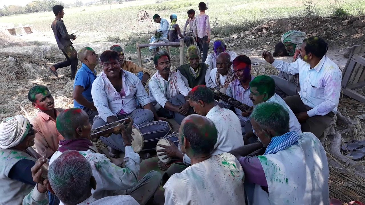 Holi fog  kanchanpur unnao
