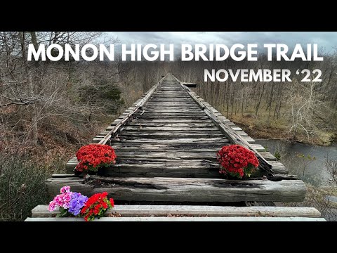 4K Monon High Bridge Trail | November 2022 | Delphi Indiana