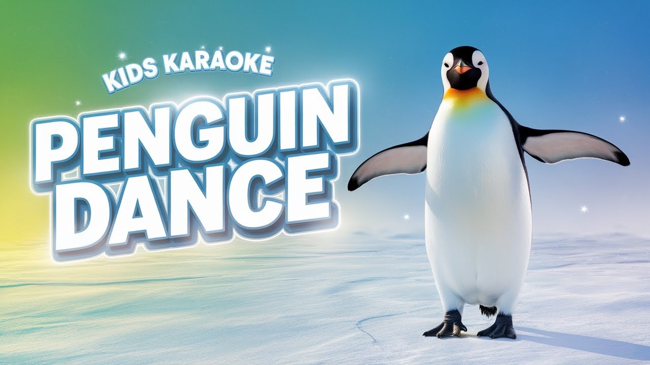 Kids Karaoke | Penguin Waddle 🐧 | Waddle, Sing & Dance Along!