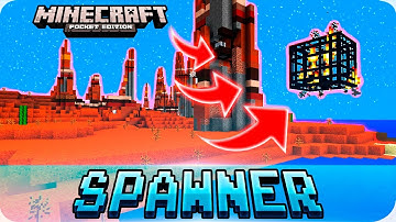 Minecraft PE Seeds - 2 FLOATING MONSTER SPAWNERS! MCPE 1.0 / 1.0.0 Seed Showcase