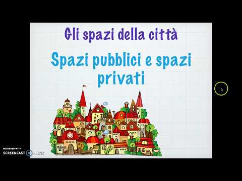 Video: Spazi Della Città