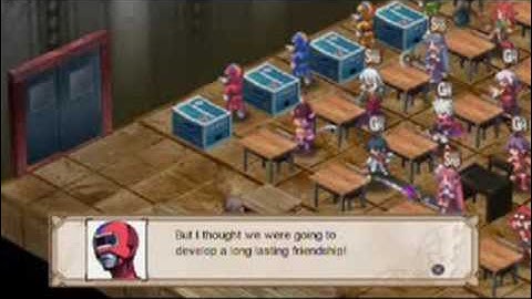 Disgaea 3 - Prism Rangers in Class