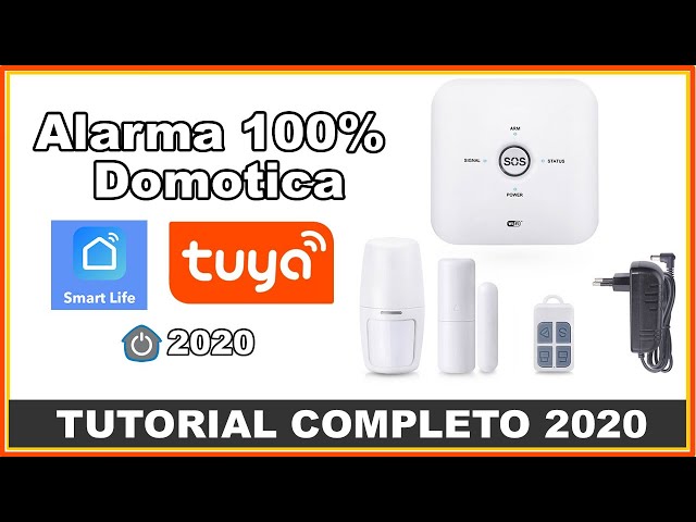 Kit Panel Alarma Inalambrica Casa Wifi App Internet Atlas 01 TUYA