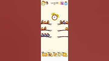 bird sort color game leval 82 #games #coloringgame #birdsortcolor #coloringpages #funny