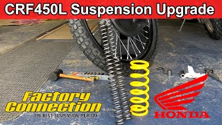 CRF450L Suspension Upgrade Fork and Shock Springs screenshot 5