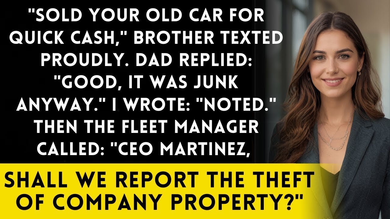 My Brother SOLD My Car Without Permission — He Didn’t Know It Was a ...
