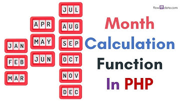 Month Calculation Function In PHP