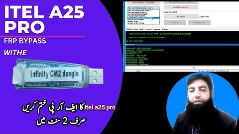 Itel a25 pro frp bypass with cm2|itel a25 pro frp remove