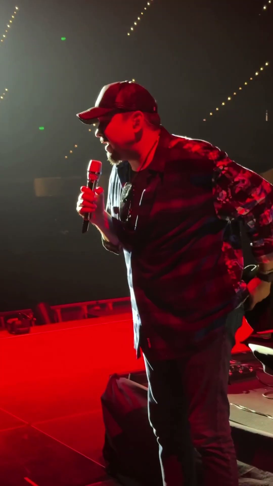Si el #soundcheck se puso bueno?el show va estar… QUE NI SE IMAGINAN!!???#LosAguilarEnColombia