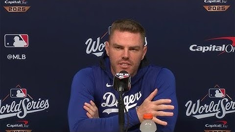 2025 World Series: Freddie Freeman on Dodgers’ offensive struggles and Yoshinobu Yamamoto’s impact