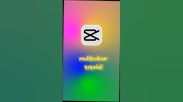 Multi Colour Text Edit Tutorial In Capcut | Colour Changing Text Tutorial | Capcut Editing