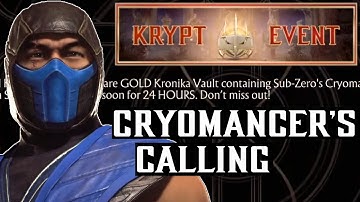 MK11 Special Krypt Event #7 for Sub-Zero