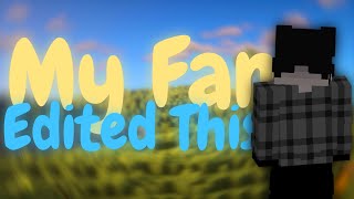 My FAN edited this..