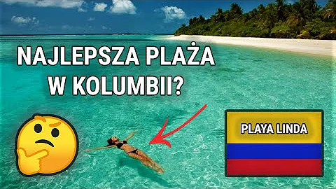 Najlepsza plaa w Kolumbii - Playa Linda Cartagena