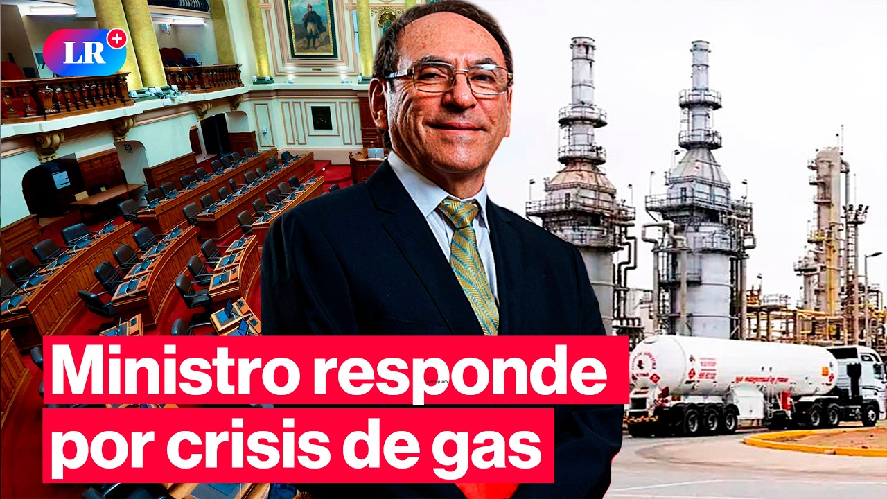 🚨 EN VIVO | Ministro de Energía y Minas responde ante el Congreso tras desabastecimiento de gas #HLR