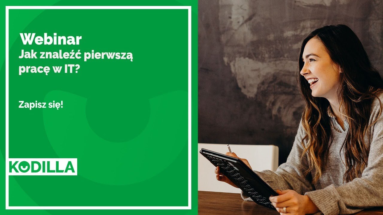 Darmowy webinar: Jak znaleźć pierwszą pracę w IT?