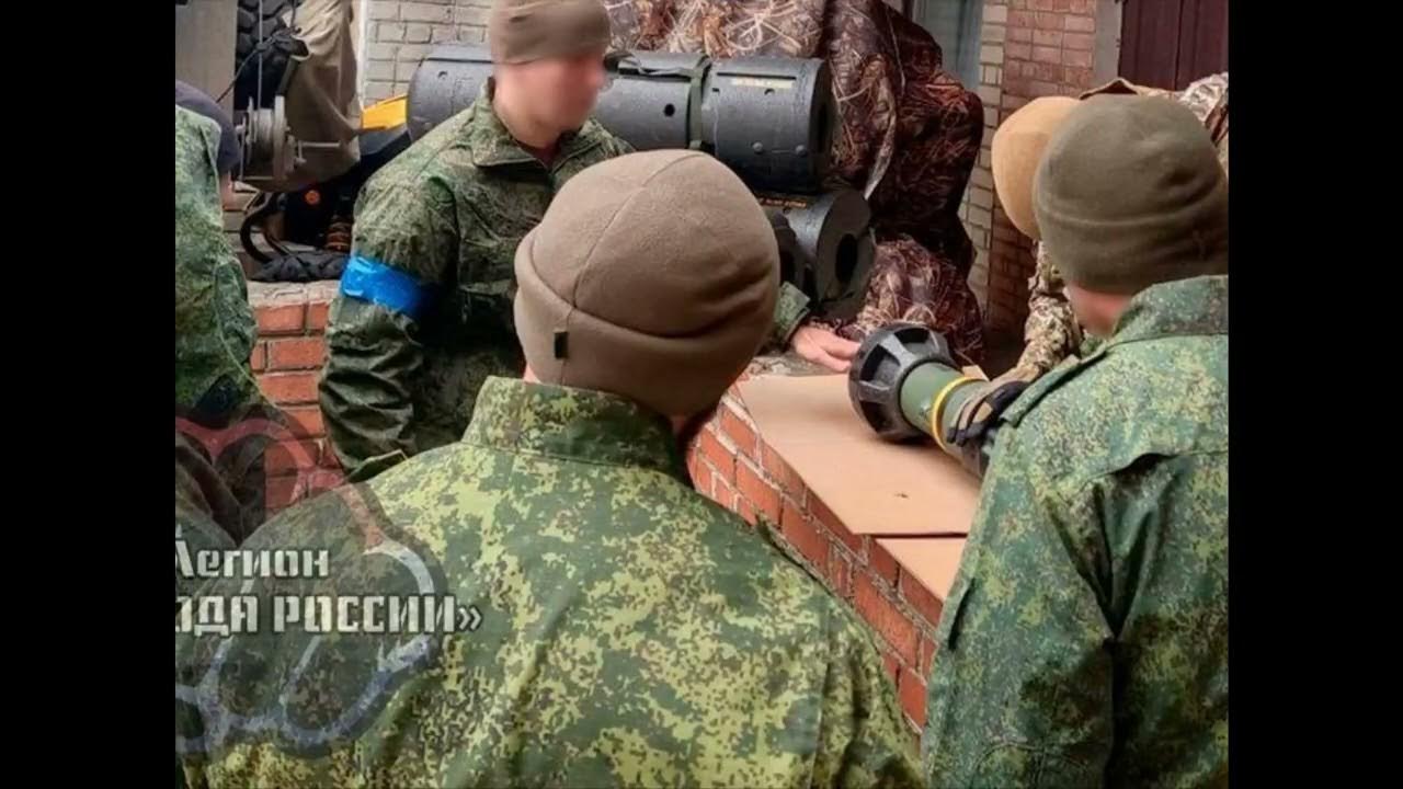 Российские военные на Украине