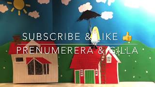 Madicken on the roof in Junibacken