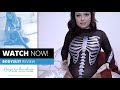 HALLOWEEN PREVIEW ONLY: Alicia reviews ASOS Halloween body with glitter skeleton