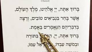 Blessing Before Haftarah - Learner's Speed