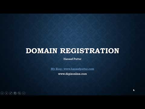 Domain Name Explained - Basics by Haneef Puttur