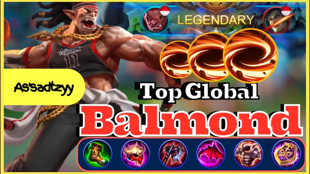 SLEEPING DEADLY META! TOP GLOBAL BALMOND INSANE DAMAGE BEST ITEM BUILD 2021 | As’sadtzyy | MLBB S21