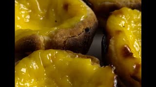 The famous Portuguese dessert Pastéis de Nata / Паштел де Ната (Паштейш, Португальские корзиночки)