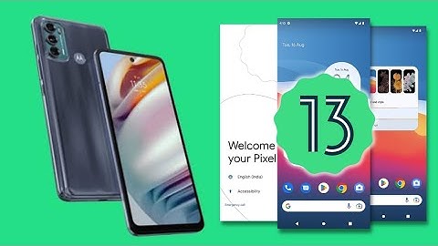 How to Install Android 13 on Motorola Moto G60 and Moto G40