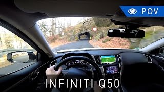 Infiniti Q50 2.2D (2015) - POV Drive | Project Automotive