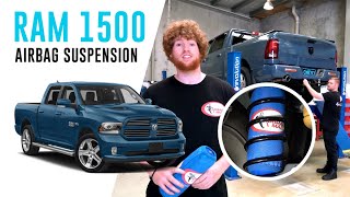 How To Install: Dodge RAM 1500 Air Suspension  CR5159HP Airbag Man Coil Helper Kit