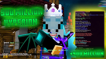 THE 1 BILLION HYPERION SWORD (Hypixel Skyblock)